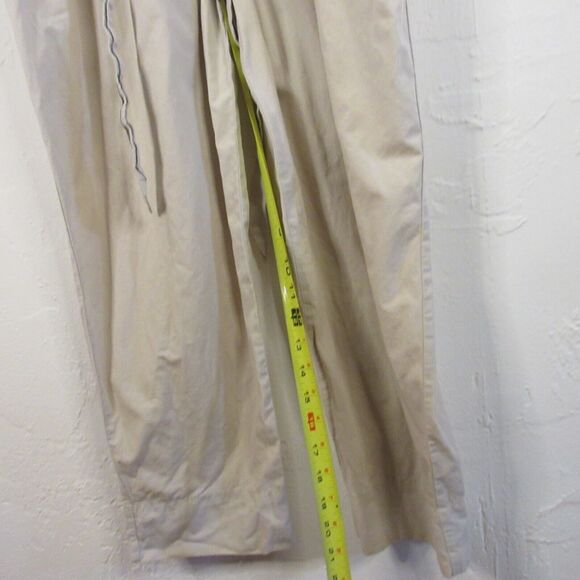 Free People Womens Jumpsuit size XS One Piece Tie Wrap Waist Baggy Button Up - Picture 9 of 10
